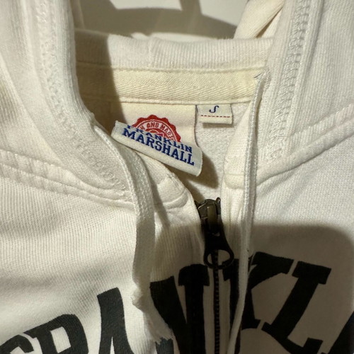 Franklin & Marshall jacket small like new, white