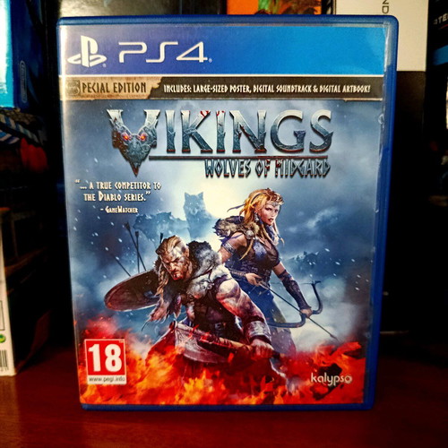 Vikings Wolfs of Midgard Special Edition PS4 like new, complete
