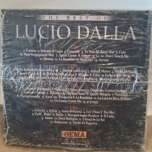 Lucio Dalla CD sealed, new, rock