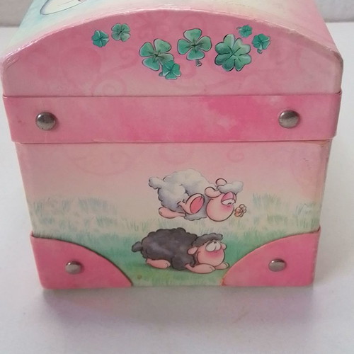 Vintage Diddl Depeche jewelry box used