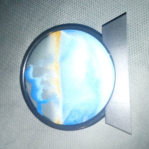 Decorative moving sand new with blue shade