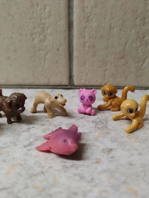 Animal miniatures like new, set of 7 pieces