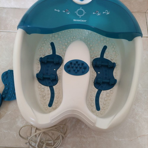 SilverCrest Foot Spa KH 5557 with Heat, Bubble & Massage Functions