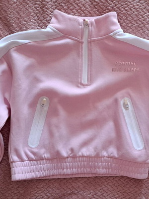 Zara sweatshirt for girl 8 years like new, pink
