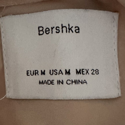 Bershka beige sleeveless vest size M like new