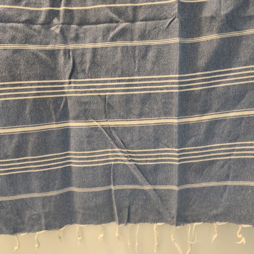 Beach pareo towel used