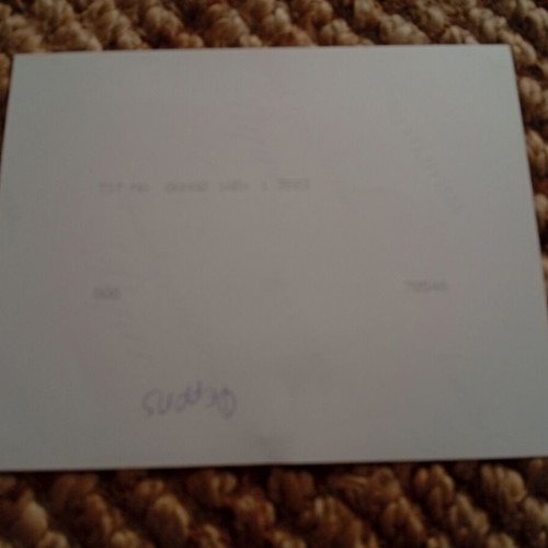 Thodoris Ferris Rare Authentic Photo 12.7x16 cm Like New