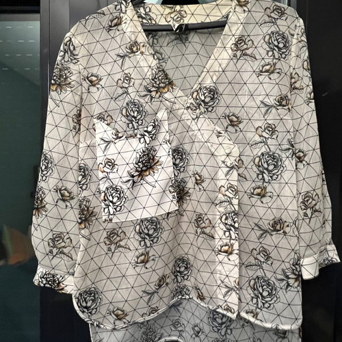 Nadia Rapti shirt used, size M, white