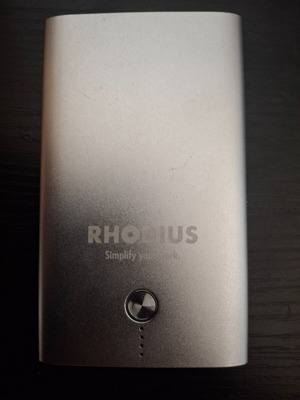 Power Bank Rhodius 4000mAh used with original box