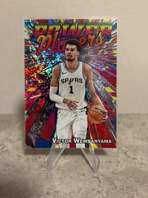2025-26 Topps Basketball Victor Wembanyama Power Players Holo Foil card new