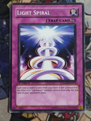 Lightsworn Spyral Continuous Trap κάρτα σαν καινούργιο
