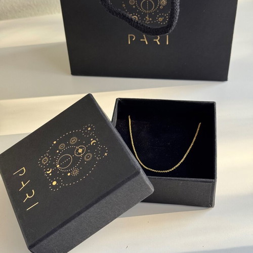 18k Gold Plated Silver Chain Necklace from Pari Fine Jewels new