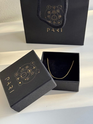 18k Gold Plated Silver Chain Necklace from Pari Fine Jewels new