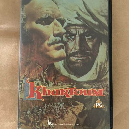 Khartoum videocassette like new