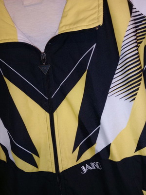 Jako jacket used, size small, yellow