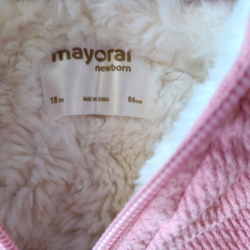 Mayoral jacket 18 months 86cm with soft inner lining