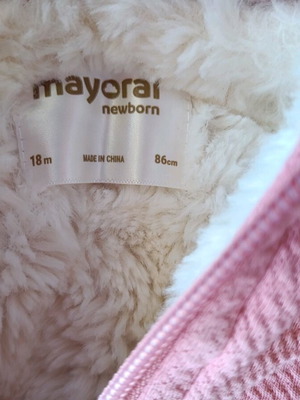 Mayoral jacket 18 months 86cm with soft inner lining