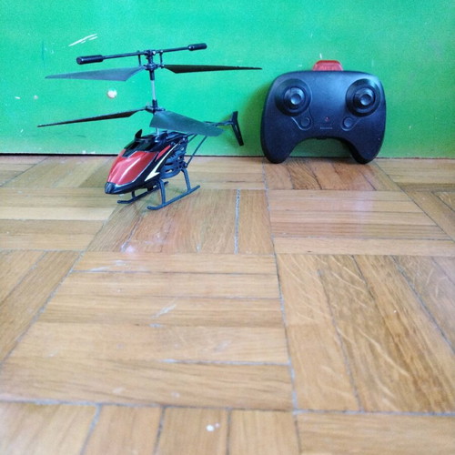 Remote control helicopter used for indoor flying