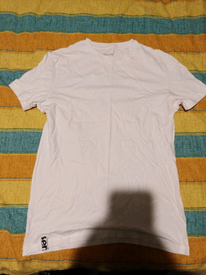 Bershka men's white blouse like new, size XS