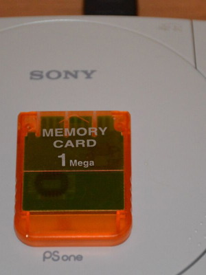 Κάρτες μνήμης μεταχειρισμένες για Playstation 1, πακέτο τριών