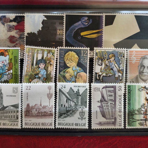 Belgian Thematic Stamp Lot 14 1984–1988 like new