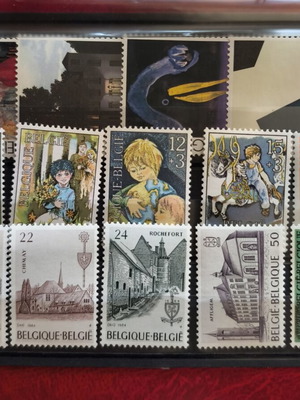 Belgian Thematic Stamp Lot 14 1984–1988 like new