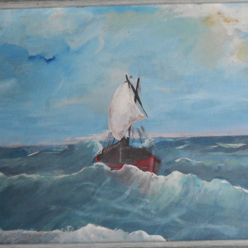 Paintings used, pack of 4 pieces