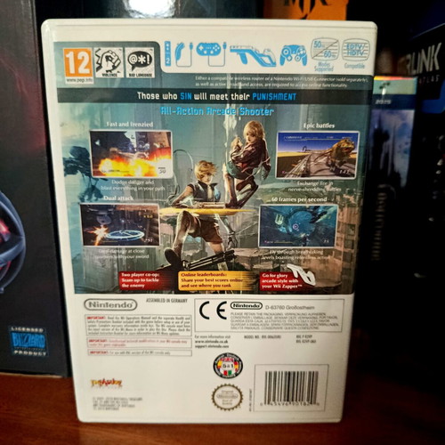 Sin and Punishment Nintendo Wii game like new, English version