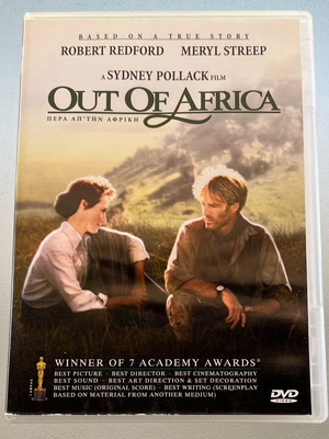 Out of Africa DVD used, subtitles, drama biography romance