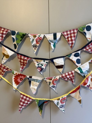 Fabric Garland for Nursery Like New