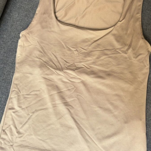 Sinsay sleeveless blouse beige, like new, size S