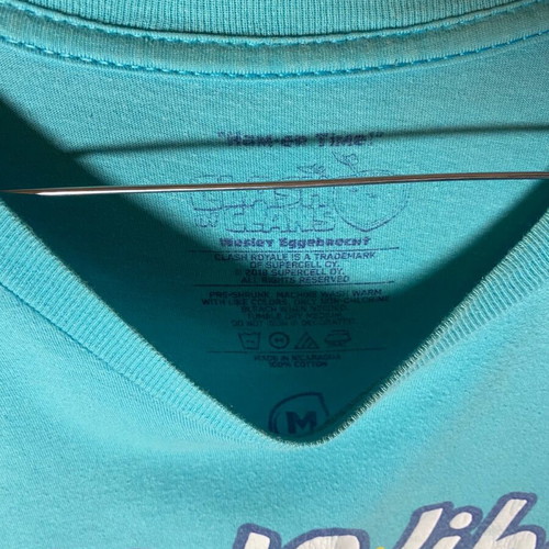 Clash of Clans authentic t-shirt turquoise size M