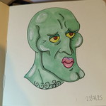 Zografia Kalamaris model handmade artwork