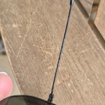 Γυαλιά ηλίου Ray-Ban μεταχειρισμένα, μεταλλικός μαύρος σκελετός, σκούροι φακοί