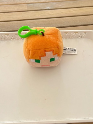 Minecraft Alex plush keychain new