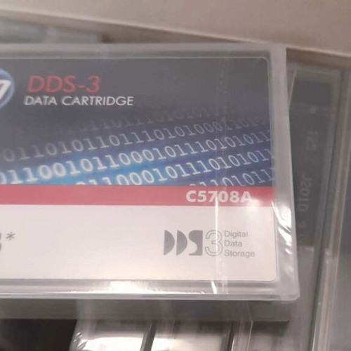 HP DDS-3 C5708A Data Cartridge 24 GB sealed, box of 10
