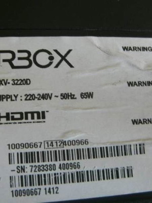 Turbo X 32” πλακέτες μεταχειρισμένες για μοντέλο TXV 3220D