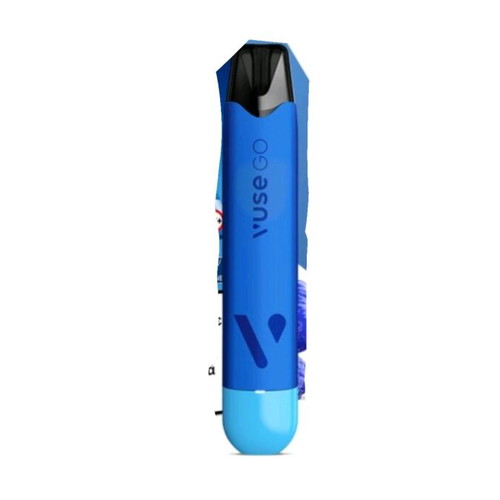Rechargeable device without capsule like new with glitter decoration