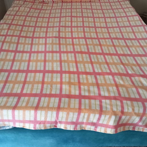 Plaid double blanket 190x200 used