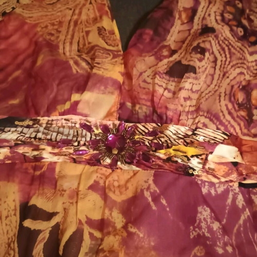 Maestri AltaModa No52 dress like new, colorful, asymmetrical summer
