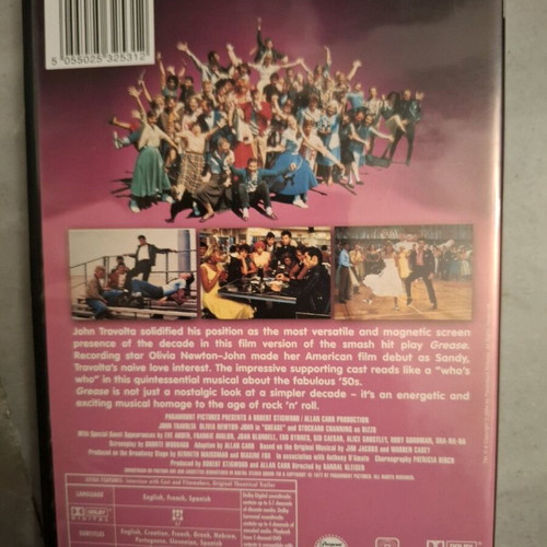 Grease DVD new with subtitles