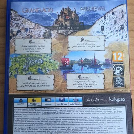 Grand Ages Medieval PS4 game Europe version