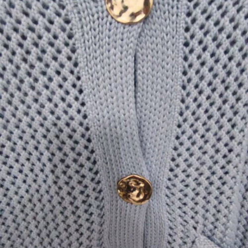 Gray cardigan like new, size large