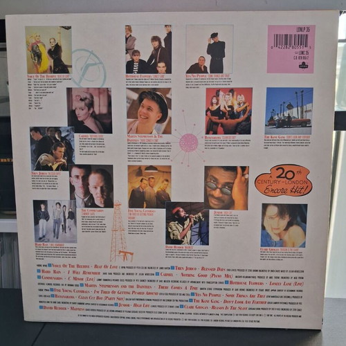 Various Giant vinyl record used, pop genre