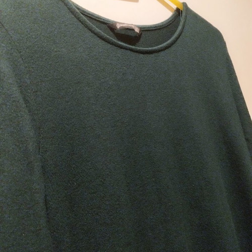 Stradivarius winter dress used, size S, green