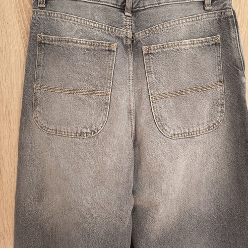 Bershka jeans size 34 gray like new