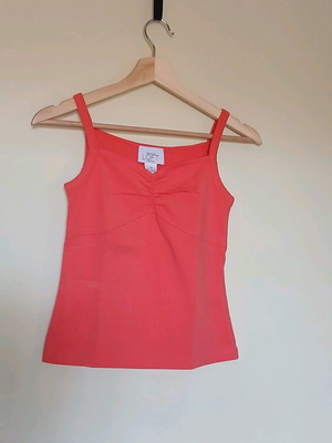 Ann Taylor coral top XS like new
