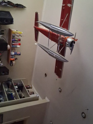 Beaver airplane with wheels and floats used, few hours of use
