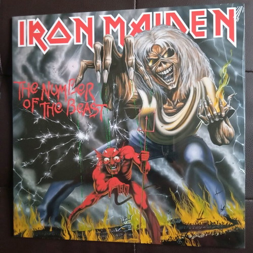 Iron Maiden The Number Of The Beast LP new, sealed vinyl
