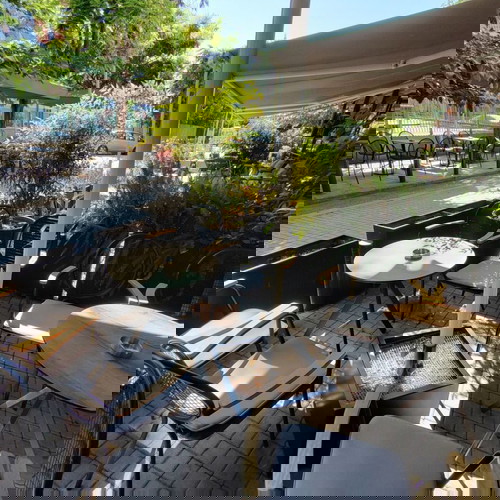 Επαγγελματική ομπρέλα τηλεσκοπική μεταχειρισμένη 3,5μχ3,5μ με πανί dickson7330